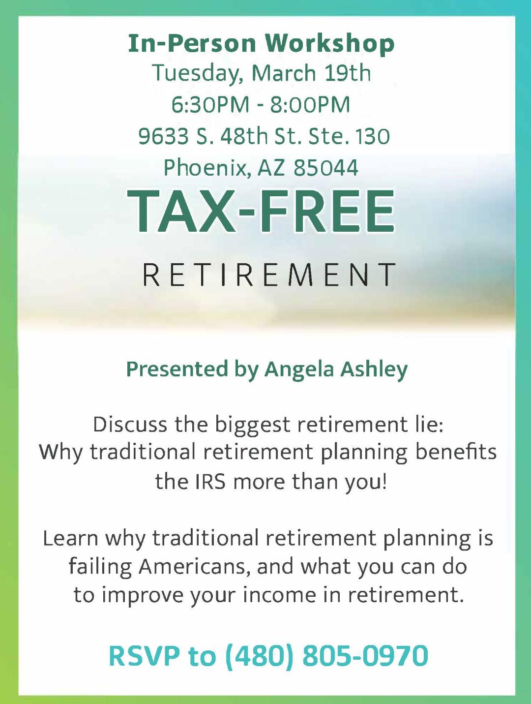 Tax-Free Retirement 3 19