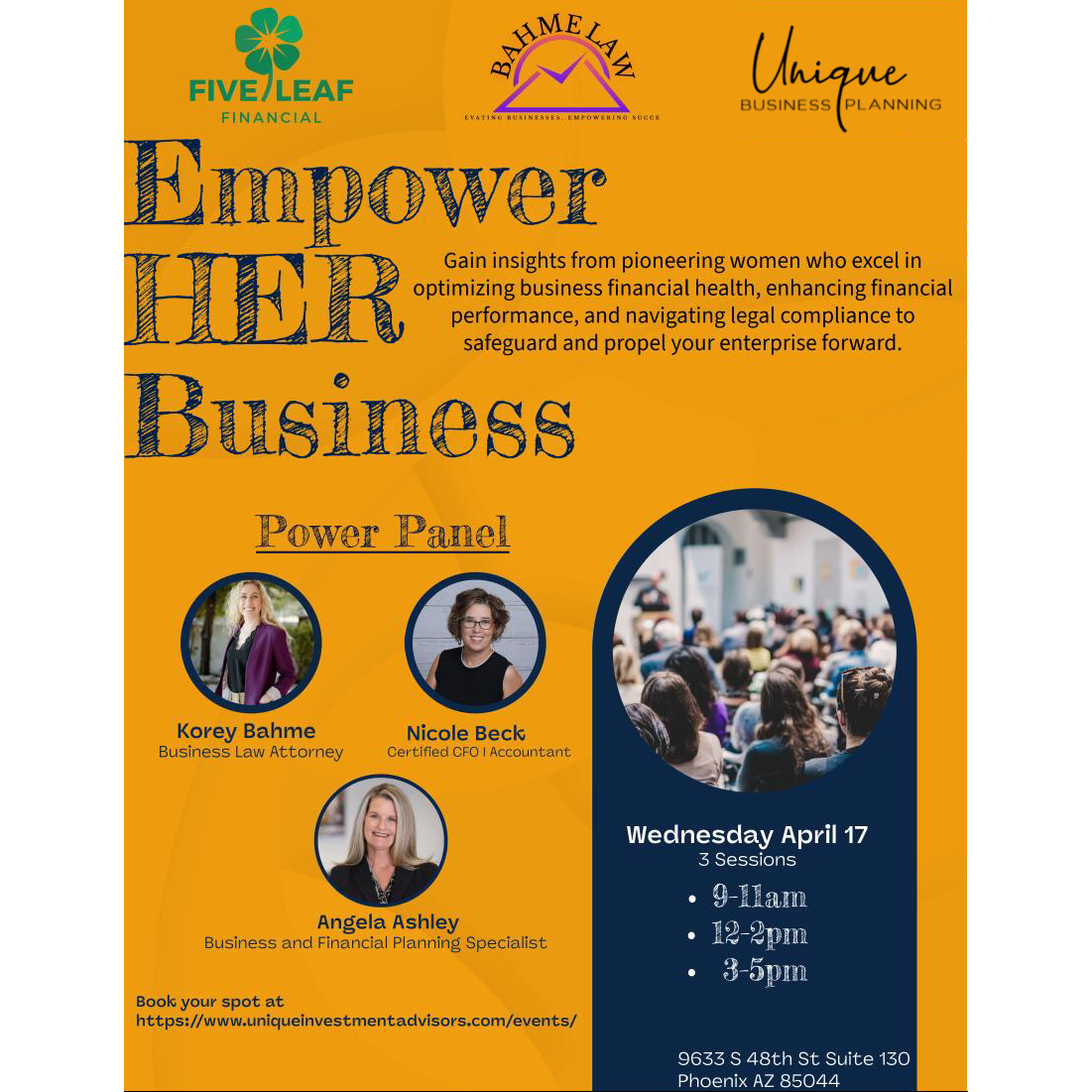 Empower Her Business Event