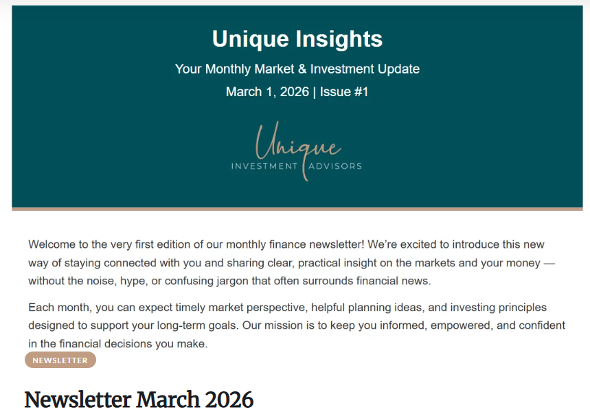 Newsletter April