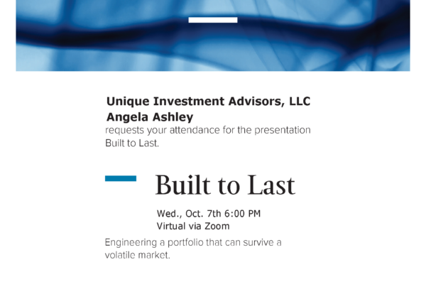 Built to last invite